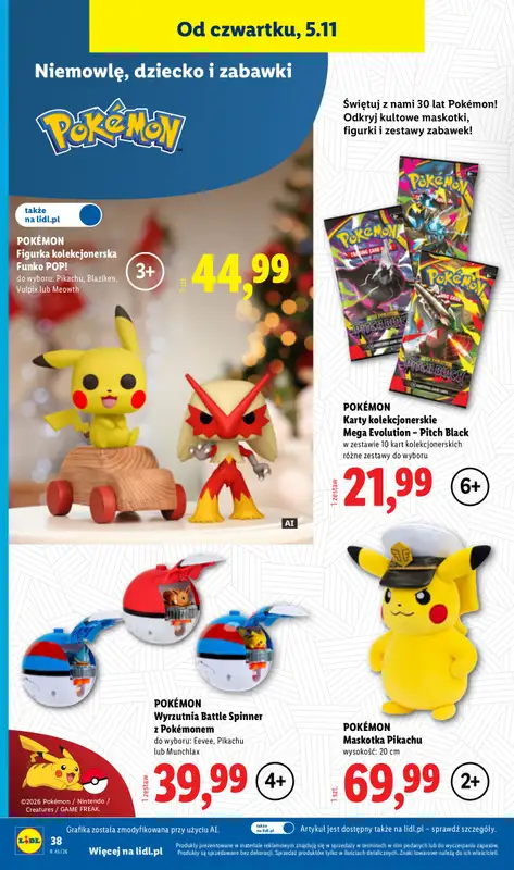 Lidl - gazetka promocyjna Katalog od poniedziałku 02.11 do niedzieli 08.11 - strona 44