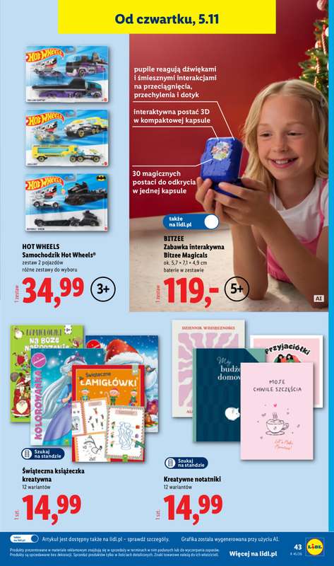 Lidl - gazetka promocyjna Katalog od poniedziałku 02.11 do niedzieli 08.11 - strona 49