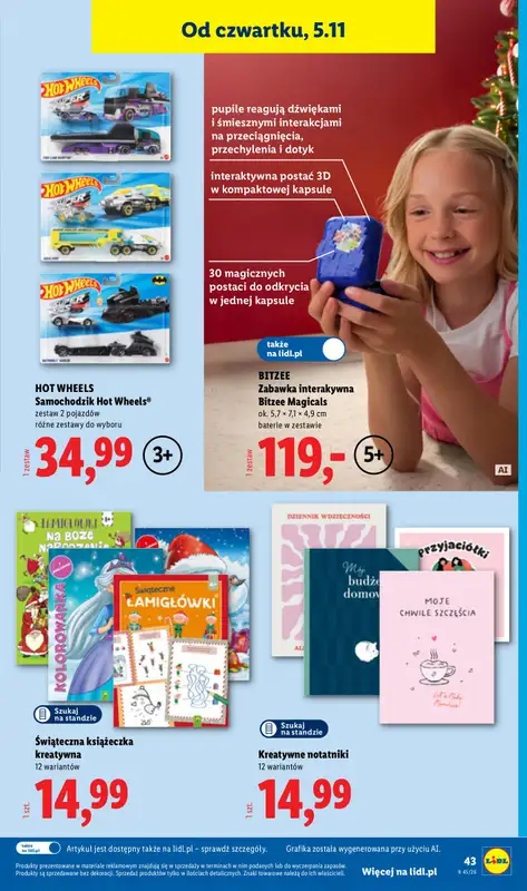 Lidl - gazetka promocyjna Katalog od poniedziałku 02.11 do niedzieli 08.11 - strona 49