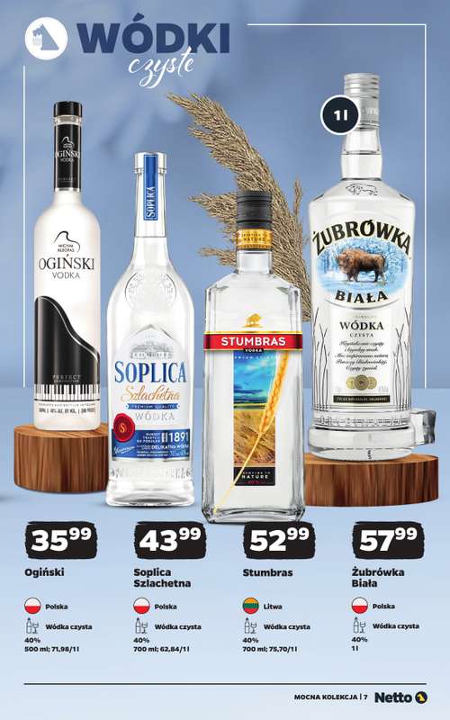 Netto - gazetka promocyjna Mocna Kolekcja - Alkohole Mocne od poniedziałku 26.10 do soboty 07.11 - strona 7