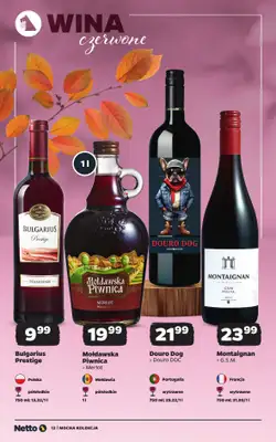 Netto - gazetka promocyjna Mocna Kolekcja - Wina od poniedziałku 26.10 do soboty 07.11 - strona 12