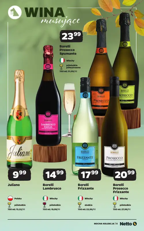Netto - gazetka promocyjna Mocna Kolekcja - Wina od poniedziałku 26.10 do soboty 07.11 - strona 5