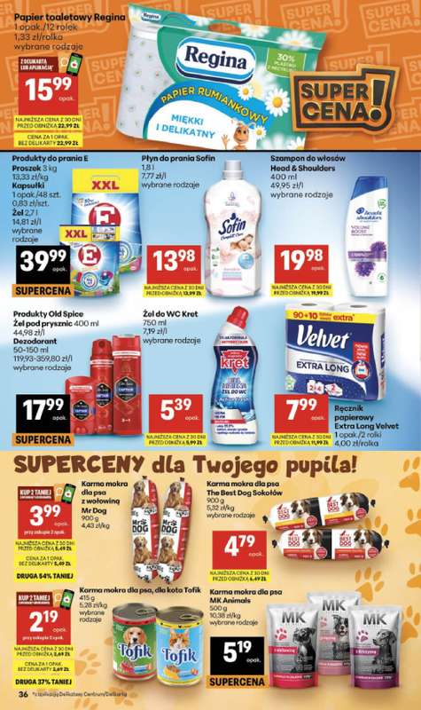 Delikatesy Centrum - gazetka promocyjna Gazetka od czwartku 29.10 do środy 04.11 - strona 36