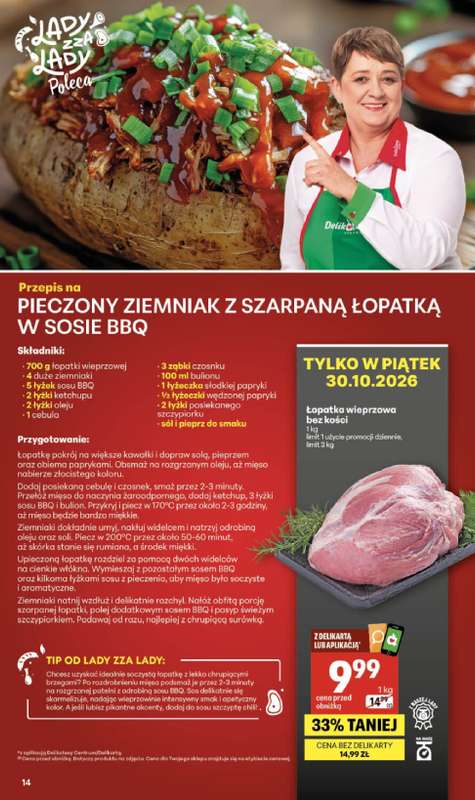 Delikatesy Centrum - gazetka promocyjna Gazetka od czwartku 29.10 do środy 04.11 - strona 14