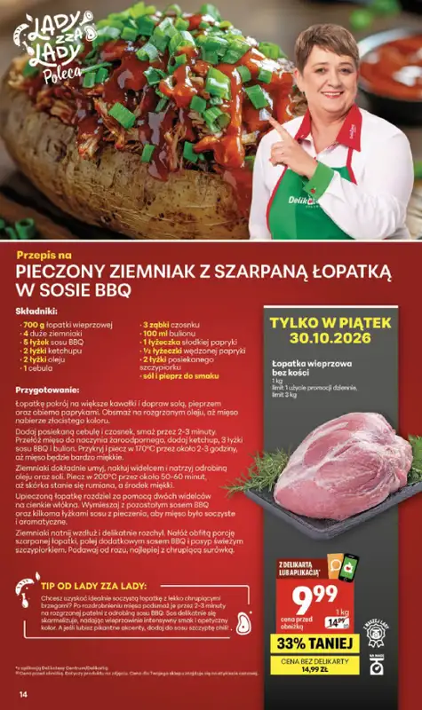 Delikatesy Centrum - gazetka promocyjna Gazetka od czwartku 29.10 do środy 04.11 - strona 14