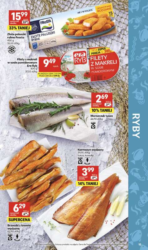 Delikatesy Centrum - gazetka promocyjna Gazetka od czwartku 29.10 do środy 04.11 - strona 15
