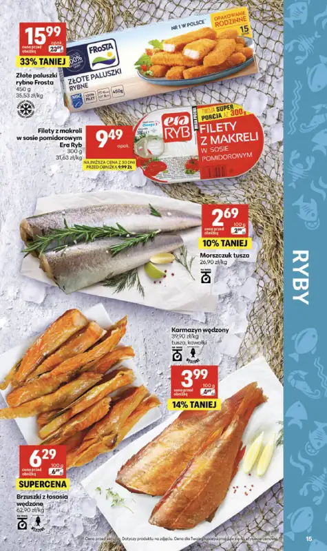 Delikatesy Centrum - gazetka promocyjna Gazetka od czwartku 29.10 do środy 04.11 - strona 15