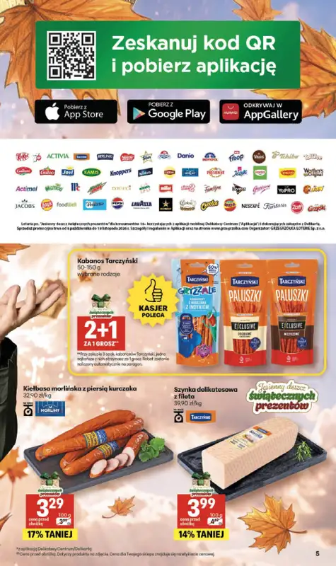 Delikatesy Centrum - gazetka promocyjna Gazetka od czwartku 29.10 do środy 04.11 - strona 5