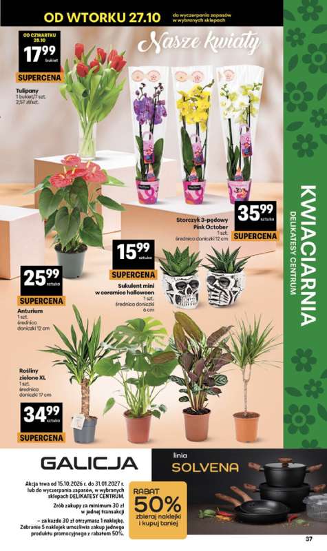 Delikatesy Centrum - gazetka promocyjna Gazetka od czwartku 29.10 do środy 04.11 - strona 37