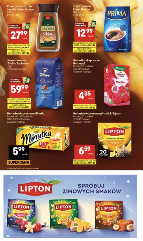 Delikatesy Centrum - gazetka promocyjna Gazetka od czwartku 29.10 do środy 04.11 - strona 32