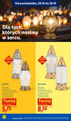Lidl - gazetka promocyjna Oferta od poniedziałku od poniedziałku 26.10 do środy 28.10 - strona 50
