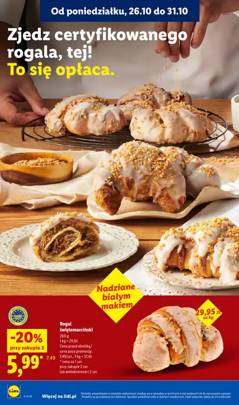 Lidl - gazetka promocyjna Oferta od poniedziałku od poniedziałku 26.10 do środy 28.10 - strona 56