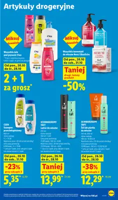 Lidl - gazetka promocyjna Oferta od poniedziałku od poniedziałku 26.10 do środy 28.10 - strona 97