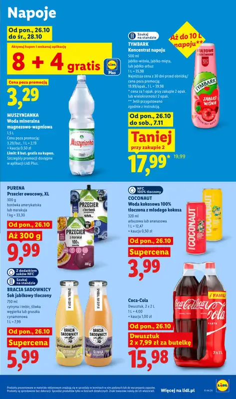 Lidl - gazetka promocyjna Oferta od poniedziałku od poniedziałku 26.10 do środy 28.10 - strona 85