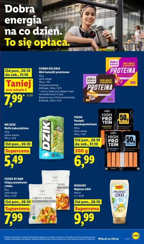 Lidl - gazetka promocyjna Oferta od poniedziałku od poniedziałku 26.10 do środy 28.10 - strona 91