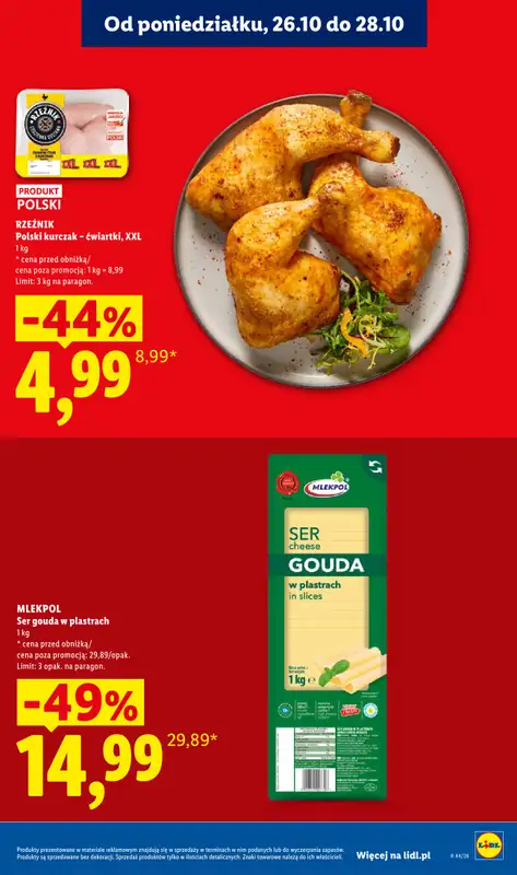 Lidl - gazetka promocyjna Oferta od poniedziałku od poniedziałku 26.10 do środy 28.10 - strona 7