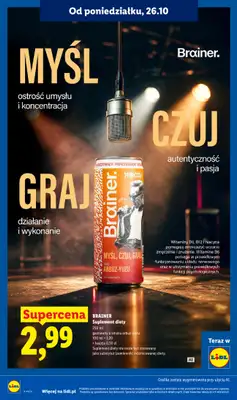 Lidl - gazetka promocyjna Oferta od poniedziałku od poniedziałku 26.10 do środy 28.10 - strona 86