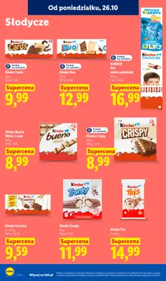Lidl - gazetka promocyjna Oferta od poniedziałku od poniedziałku 26.10 do środy 28.10 - strona 78