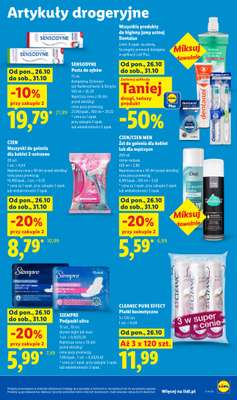 Lidl - gazetka promocyjna Oferta od poniedziałku od poniedziałku 26.10 do środy 28.10 - strona 99