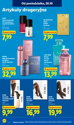 Lidl - gazetka promocyjna Oferta od poniedziałku od poniedziałku 26.10 do środy 28.10 - strona 98