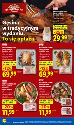 Lidl - gazetka promocyjna Oferta od poniedziałku od poniedziałku 26.10 do środy 28.10 - strona 58