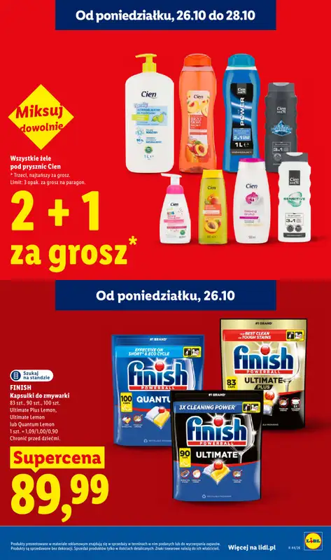 Lidl - gazetka promocyjna Oferta od poniedziałku od poniedziałku 26.10 do środy 28.10 - strona 21