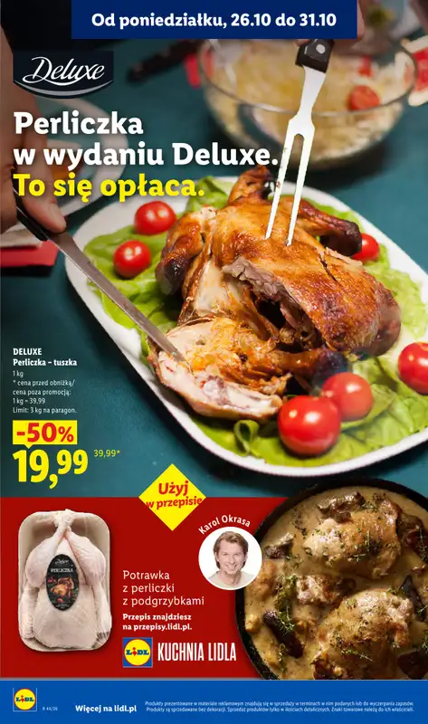 Lidl - gazetka promocyjna Oferta od poniedziałku od poniedziałku 26.10 do środy 28.10 - strona 66