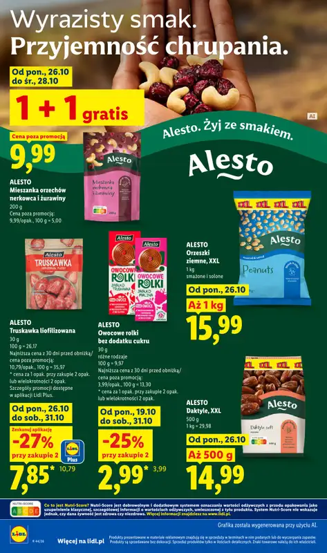 Lidl - gazetka promocyjna Oferta od poniedziałku od poniedziałku 26.10 do środy 28.10 - strona 84
