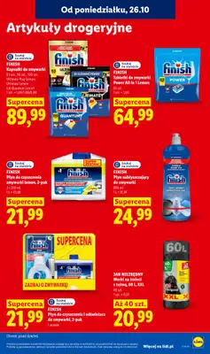 Lidl - gazetka promocyjna Oferta od poniedziałku od poniedziałku 26.10 do środy 28.10 - strona 101