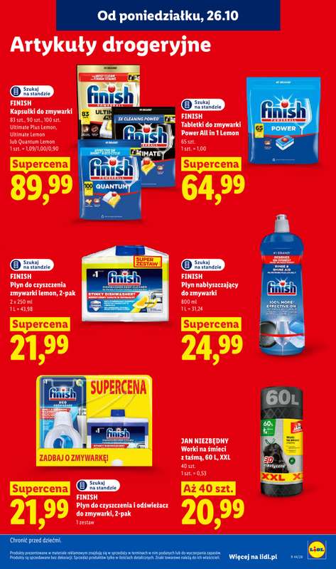 Lidl - gazetka promocyjna Oferta od poniedziałku od poniedziałku 26.10 do środy 28.10 - strona 101