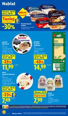 Lidl - gazetka promocyjna Oferta od poniedziałku od poniedziałku 26.10 do środy 28.10 - strona 64