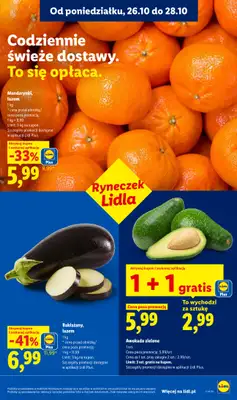 Lidl - gazetka promocyjna Oferta od poniedziałku od poniedziałku 26.10 do środy 28.10 - strona 41