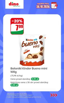 Dino - gazetka promocyjna Specjalna oferta na 26.10.2026 - promocje spoza gazetki od poniedziałku 26.10 do poniedziałku 26.10 - strona 4