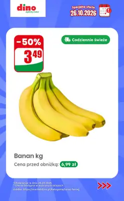 Dino - gazetka promocyjna Specjalna oferta na 26.10.2026 - promocje spoza gazetki od poniedziałku 26.10 do poniedziałku 26.10 - strona 2