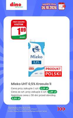Dino - gazetka promocyjna Specjalna oferta na 26.10.2026 - promocje spoza gazetki od poniedziałku 26.10 do poniedziałku 26.10 - strona 6