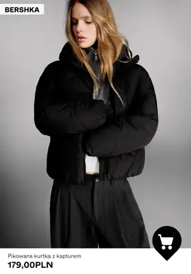 Bershka - gazetka promocyjna Kurtki damskie od 179,99 PLN od poniedziałku 26.10  - strona 6