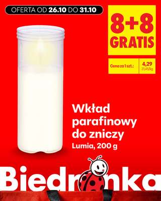 Biedronka - gazetka promocyjna Biedronkowe oszczędności od poniedziałku od poniedziałku 26.10 do środy 28.10 - strona 3