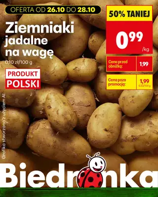Biedronka - gazetka promocyjna Biedronkowe oszczędności od poniedziałku od poniedziałku 26.10 do środy 28.10 - strona 9