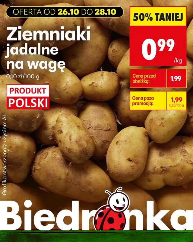 Biedronka - gazetka promocyjna Biedronkowe oszczędności od poniedziałku od poniedziałku 26.10 do środy 28.10 - strona 9
