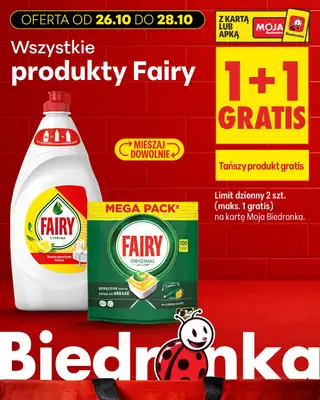 Biedronka - gazetka promocyjna Biedronkowe oszczędności od poniedziałku od poniedziałku 26.10 do środy 28.10 - strona 21