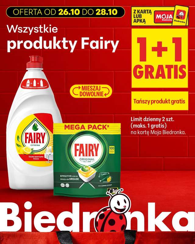 Biedronka - gazetka promocyjna Biedronkowe oszczędności od poniedziałku od poniedziałku 26.10 do środy 28.10 - strona 21