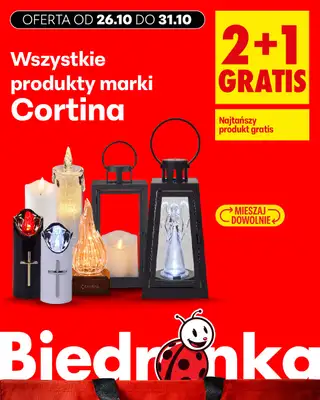 Biedronka - gazetka promocyjna Biedronkowe oszczędności od poniedziałku od poniedziałku 26.10 do środy 28.10 - strona 2