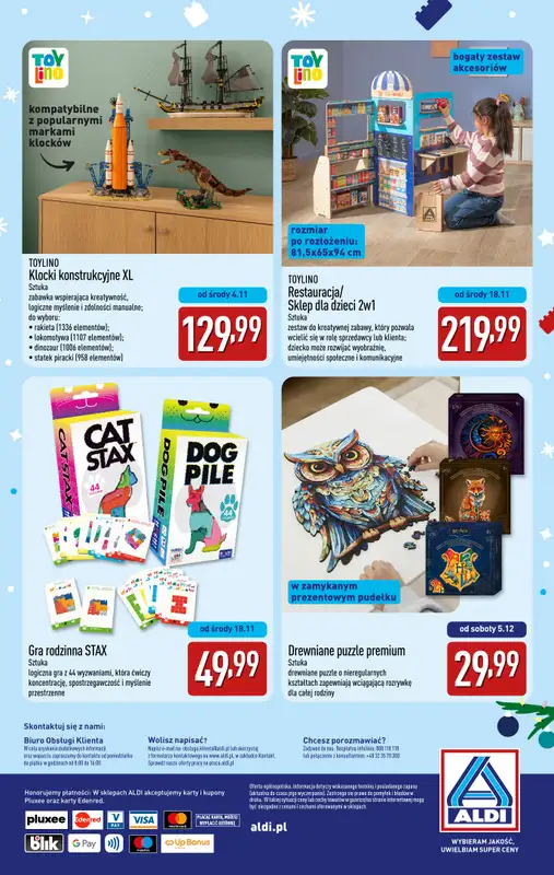 Aldi - gazetka promocyjna Zabawki dla każdego w super cenach! od soboty 31.10 do czwartku 31.12 - strona 31