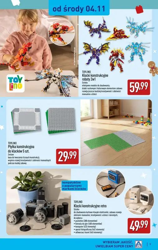 Aldi - gazetka promocyjna Zabawki dla każdego w super cenach! od soboty 31.10 do czwartku 31.12 - strona 9