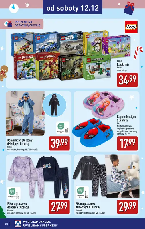 Aldi - gazetka promocyjna Zabawki dla każdego w super cenach! od soboty 31.10 do czwartku 31.12 - strona 28