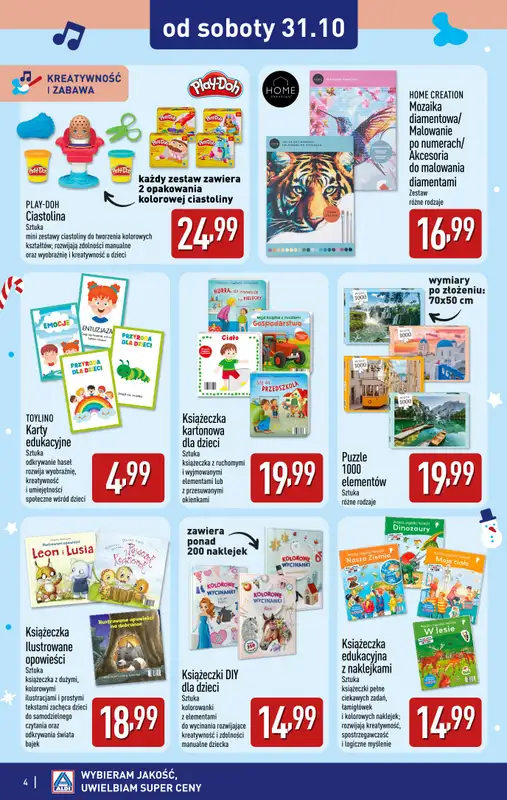 Aldi - gazetka promocyjna Zabawki dla każdego w super cenach! od soboty 31.10 do czwartku 31.12 - strona 4