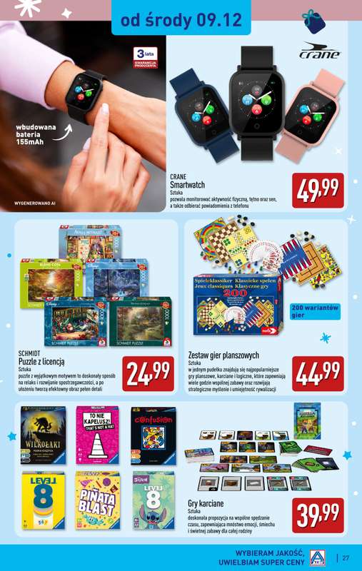 Aldi - gazetka promocyjna Zabawki dla każdego w super cenach! od soboty 31.10 do czwartku 31.12 - strona 27