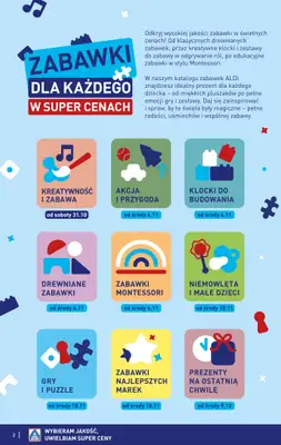 Aldi - gazetka promocyjna Zabawki dla każdego w super cenach! od soboty 31.10 do czwartku 31.12 - strona 2
