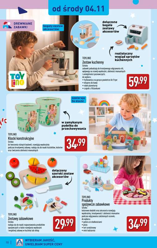 Aldi - gazetka promocyjna Zabawki dla każdego w super cenach! od soboty 31.10 do czwartku 31.12 - strona 10