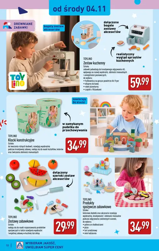 Aldi - gazetka promocyjna Zabawki dla każdego w super cenach! od soboty 31.10 do czwartku 31.12 - strona 10